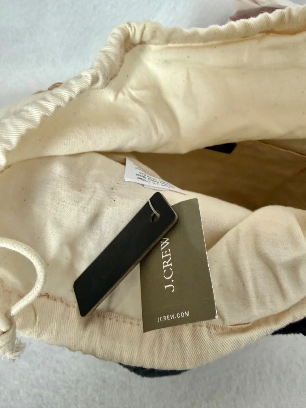 NWT J Crew Sedona Raffia Net Basket Bag